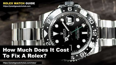 rolex replacement cost